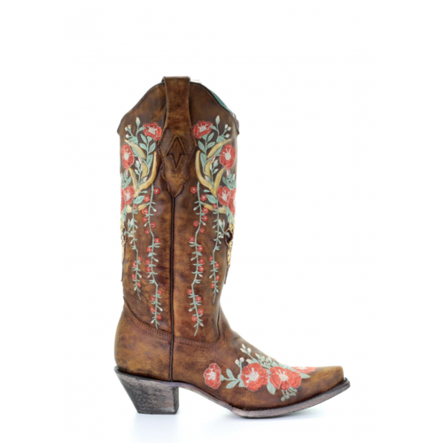 Corral deer clearance skull boots